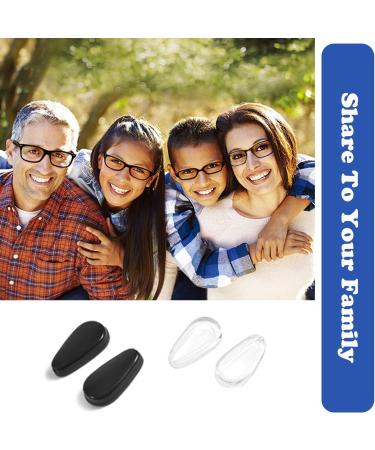 OPUGIT Eyeglass Nose Pads Adhesive Anti Slip Eyeglasses Nose Grips with Airbag 3.2mm Thickness for Eyeglasses Sunglasses Reading Glasses 5 Pairs White White 5 Pairs - Buy Online on GoSupps.com