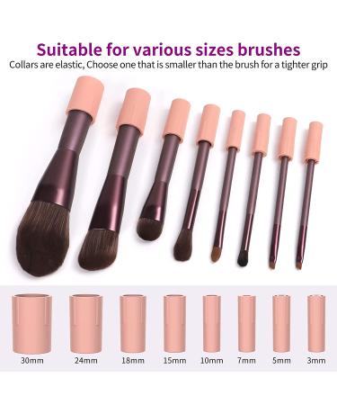 Fesmey Electric Makeup Brush Cleaner Spinner with 8 Size Collars - Fast & Automatic Makeup Brush Cleaning Machine (White) - Buy Online on GoSupps.com
