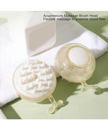 Scalp Hero Head Massager - Elastic Silicone Washer for Blood Circulation | Soft Scalp Massage Device for Wet & Dry Hair - Buy Online on GoSupps.com