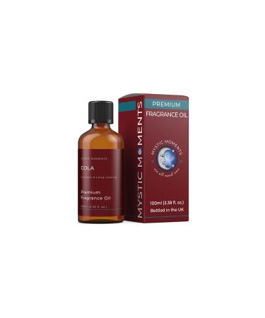 Mystic Moments | Cola Fragrance Oil - 100ml - Perfect for Soaps Candles Bath Bombs Oil Burners Diffusers and Skin & Hair Care Items 3.52 Fl Oz (Pack of 1)