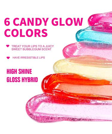 Jelly Lip Oil Gloss - Hydrating Tinted Shine Moisturizing & Plumping Lip Mask for Women | Watermelon Flavor - Buy Online on GoSupps.com