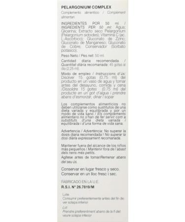 Codiet Pelargonium Complex 50 ml 1 stuk - Buy Online on GoSupps.com