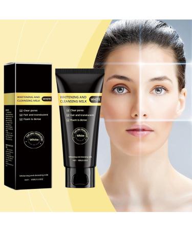 Niacinamide Whitening Cleanser Natural Moisturizing Brightening Cleansing Milk Niacinamide Whitening Cleanser For Facial Cleansing And Oil Control Niacinamide Purifying Whitening Cleanser (1PC) - Buy Online on GoSupps.com