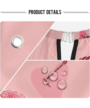 Waterproof Barber Cape - Pink Flamingo & Heart | Cheetah Haircut Bib for Men & Women | Unisex Hair Cutting Cape - Buy Online on GoSupps.com