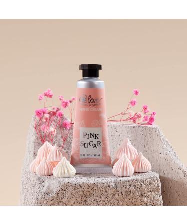 BODY & EARTH LOVE Hand Lotion 3.0 oz - Shea Butter & Vitamin E Moisturizing Cream for Dry Hands | Travel Size Birthday & Mother's Day Gift | Pink Sugar Scent - Buy Online on GoSupps.com