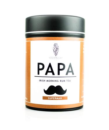 1001 Frucht 1001 Frucht - Dad - Irish Morning Rum Tea in a Tea Box - Black Tea - Loose Tea - An Exceptional Black Tea Blend - Gift for Men - 120g