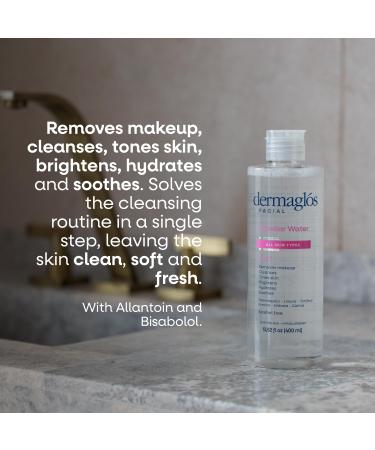 Best Micellar Water for All Skin Types | Hydrating Makeup Remover & Facial Cleanser | Alcohol-Free Soothing & Brightening | 13.52 Fl Oz - Buy Online on GoSupps.com