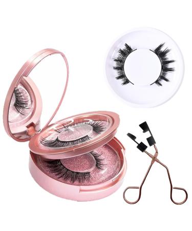 Bellaire Magnetic Lashes Magnetic Eyelashes Reusable Dual Magnetic Lashes without Eyeliner Natural Look Magnetic Eyelashes with Applicator (CY09)