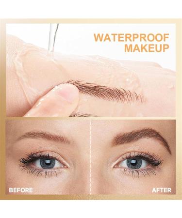 Magic Eyebrow Pencil with a Micro-Fork Tip Applicator 3D Waterproof Microblading Eyebrow Pencil Contouring Pen Eyebrow Brush Creates Natural Looking Brows Effortlessly(Color:Dark Brown) - Buy Online on GoSupps.com