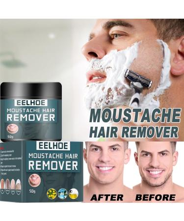 Men's Beard Removal Cream 50g Mild Beard Hair Removal Cream Prevent Hair Growth Painless Natural Hair Removal Cream Does Not Hurt The Skin Facial Beard Armpit Leg Hair Chest Hair - Buy Online on GoSupps.com