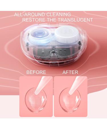 Portable Ultrasonic Contact Lens Cleaner Machine with USB Charger - Blue - Buy Online on GoSupps.com
