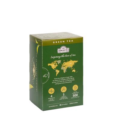 Buy Ahmad Tea Green Tea - Individually Packaged Aroma Sealed Tea Bags (20 Bags 2g Each) for Fresh Taste Worldwide - Buy Online on GoSupps.com
