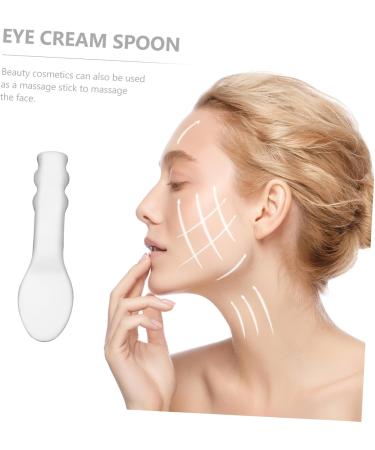 MAGICLULU Stainless Steel Ointment Spoon Birthday Hat Headband Skincare Tools for Cosmetic Skincare Spatula Mini Spoon Mini Blender Cream Scoop Scroll Wheel Lip 6.5x2x0.2cm Silver - Buy Online on GoSupps.com