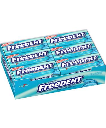 FREEDENT Spearmint Chewing Gum, 15 Count (Pack of 12) Spearmint 15 Count (Pack of 12)