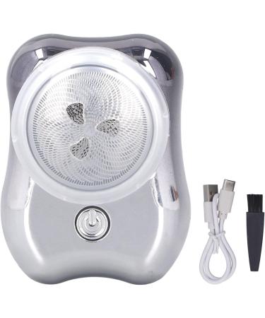 Mini Electric Trimmer & Waterproof Cleaning Brush | Fast Charging Beard Clipper for Home - Gradient Black - Buy Online on GoSupps.com