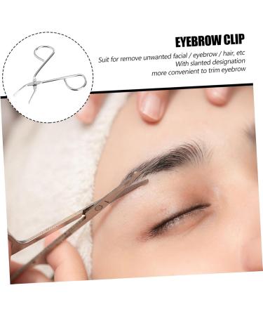 Magiclulu 3-in-1 Stainless Steel Eyebrow Tweezers | Inox Tweezers Scissors & Eyelash/Nasal Hair Cutter for Women - Perfect Face Grooming Tool - Buy Online on GoSupps.com