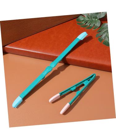 Kisangel 2pcs Eye Gum Cleaner Tear Marks Brush for Dogs Toallitas Desmaquillantes Pet Comb Dog Eye Cleaner Pp 10.00X3.20X1.00CM Assorted Color - Buy Online on GoSupps.com