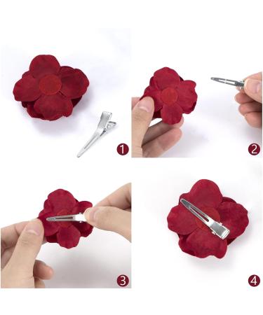 60 Pcs Metal Duck Hair Clips for Women & Girls - Slipproof Hairdresser Clamps (9cm 6cm 4.5cm 3.5cm) - Ideal for DIY Hairstyles - International Shipping Available - Buy Online on GoSupps.com