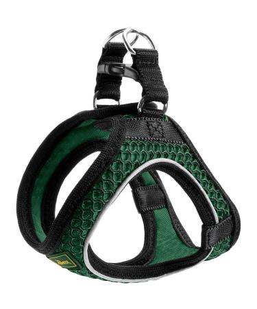 Hunter Harness Hilo Comfort Color: dark green Sizes: XS-S dark green XS-S