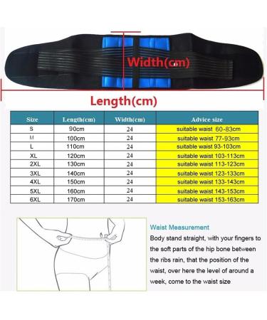 Lumbar Brace Adjustable Lower Back Support - S-6XL Unisex Posture Corrector & Waist Trainer in Blue - Pain Relief & Fitness Tummy Tuck - Buy Online on GoSupps.com