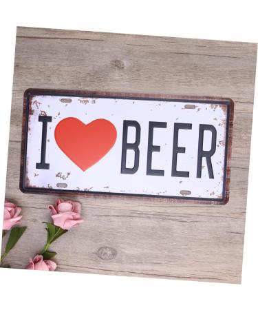 Levemolo Emblems Antique Signs Outdoor Decorations for Patio Iron Sign Painting The Sign Iron Mark Metal - Buy Online on GoSupps.com