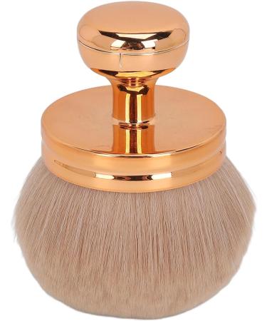 Makeup Brush Compact Electroplated Handle Mushroom Head Skin-Friendly Home Foundation Brush for Dressing Table - Buy Online on GoSupps.com