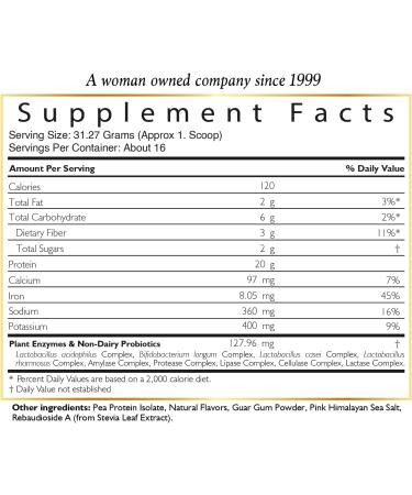 Coc March N.M.D Vita Protein Powder Vegan Vanilla Plant Protein, 20g Protein per Serving with Probiotics & Digestive Enzymes for Sensitive Tummies, Gluten Free, Organic, Dairy Free, Soy Free - 500g - Buy Online on GoSupps.com