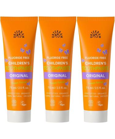  Urtekram Organic Children's Toothpaste - 75ml - Buy Online on GoSupps.com