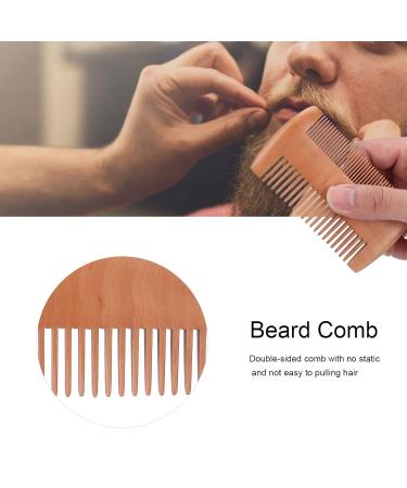 Double Sided Wooden Grooming Comb - Fine & Coarse Tooth Comb for Bathroom | International Shipping - Buy Online on GoSupps.com