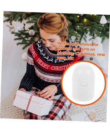 ABOOFAN Menstruation Cup Box - Period Protection & Washable Mini Storage Case (9x5.3cm) for Menstrual Cups - White - Buy Online on GoSupps.com