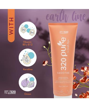 Rev320 320 PURE SMOOTHIE Leave-In Conditioner - 100% Pure Extracts - Frizz Control, Lock in Moisture (8oz) - Buy Online on GoSupps.com