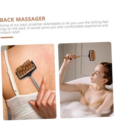 Plafope 3-in-1 Party Roller Massage Device - Wheel Design Back Scratch & Fitness Tool - Buy Online on GoSupps.com