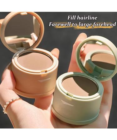 Hairline Shading Powder - Instantly Root Touch Up - Waterproof Hair Powder - Temporary Conceal Thin Grey Hair Full Coverage - Beautify Modify Forehead Natural Looking Thicken Cover Up (DARK BROWN) - Buy Online on GoSupps.com