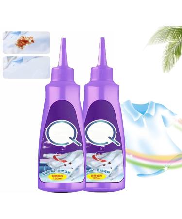 Urcstyle Stain Remover Urcstyle Laundry Stain Remover Active Enzyme Laundry Stain Remover Active Enzymatic Stubborn Stains Cleaner Clothing Quick Laundry Dry Cleaner (2pcs)