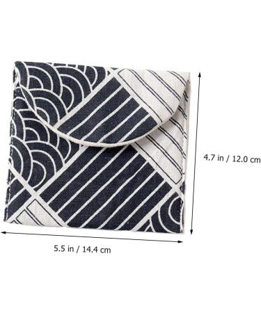 3-Piece Set Storage Bags for Women's Bandages | Menstrual & Breastfeeding Holders | High Capacity Fabric Organizers in Assorted Colors - 14x12cm - Buy Online on GoSupps.com