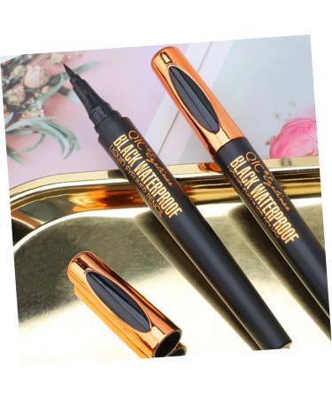 TOVINANNA 2pcs Makeup Eyeliner Waterproof Makeup Pens Makeup Accessories Retouching Pen Water Proof Abs Shell 1 count (Pack of 1) As Shown - Buy Online on GoSupps.com