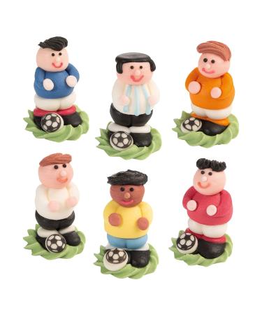 G nthart 24 sugar footballers in 3D | different colors | 1 pack (1 x 210 g)
