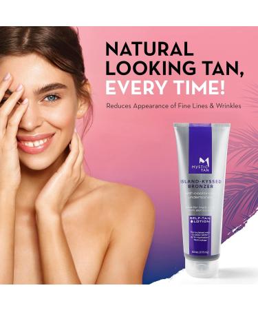 Mystic Tan Island-Kyssed Bronzer Self-Tan Lotion 6 oz - Packaging May Vary - Buy Online on GoSupps.com