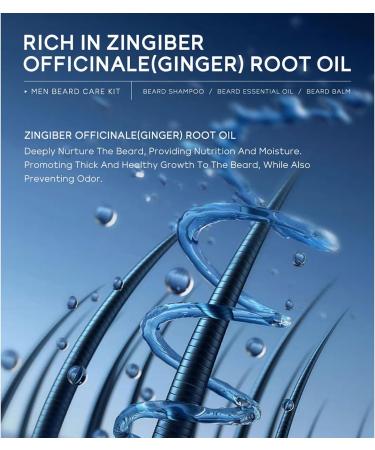 GMBYLBY Complete Beard Grooming Kit Beard WashShampoo Beard Balms Beard Oil Kit Man Beard Grooming Set Beard Care Kit Gifts Beard Essential Kit - Buy Online on GoSupps.com