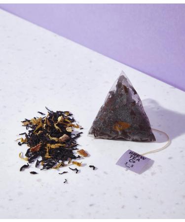 Brew Tea Co Earl Grey Teabags - Citrussy Flavour - 25 Count in Classic Purple Tin - Buy Online on GoSupps.com