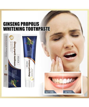 Toothpaste for loose teeth Toothpaste for loose teeth care Ginseng Propolis Protection Toothpaste Deep Cleansing Care Toothpaste - Buy Online on GoSupps.com