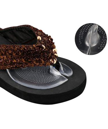 2 Pairs Silicone Flip-Flop Toe Protectors - Forefoot Cushions for Sandals, Self-Adhesive Grip Pads - Buy Online on GoSupps.com