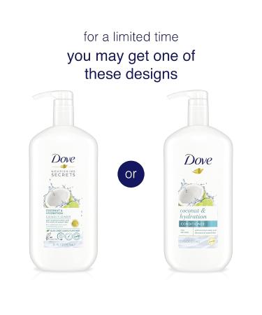 Dove Ultra Care Coconut Hydration Conditioner 31 oz Pack of 4 - for Dry Hair with Coconut, Jojoba & Sweet Almond Oil - Buy Online on GoSupps.com