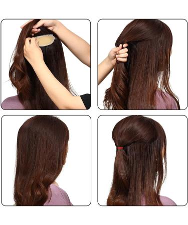 2 Pack Hair Base - Bump It Up Volume Hair Base Hair Pad Hair Styling Accessories for Women Lady Girl Comb Inserts for Thin Hair Bump Fluffy Hair Maker Volume Hair Base (Beige) - Buy Online on GoSupps.com