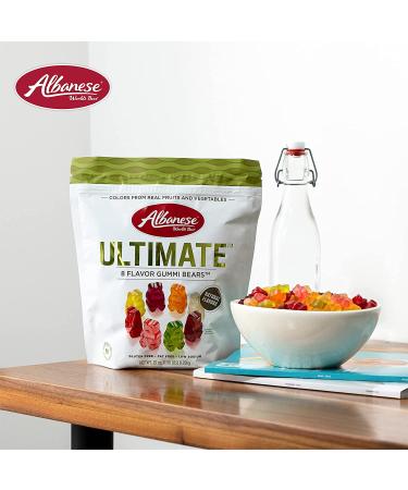 Albanese Ultimate 8 Flavor Gummi Bears - 25 oz Bag - Buy Online on GoSupps.com