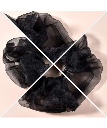 Shop Lurrose 3pcs Organza Elastic Hair Scrunchies for Women & Kids - Perfect for Summer Spa & Sport | International Shipping Available - Buy Online on GoSupps.com