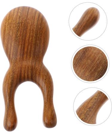 Hoement Green Sandalwood Comb - Portable Wear-Resistant Facial Massage Device | Household Massage Accessories for Ultimate Relaxation - Buy Online on GoSupps.com