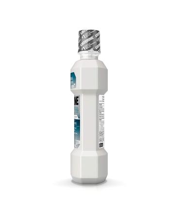 Listerine Healthy White Restoring Fluoride Mouth Rinse 32 fl. oz - Teeth Whitening & Enamel Restoration Mouthwash - Buy Online on GoSupps.com