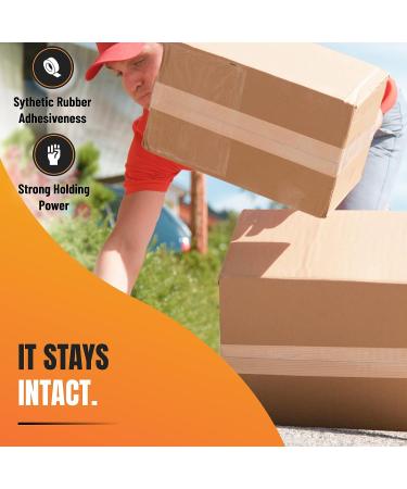 4pcs 1.88 x 30yds Heavy Duty Fiberglass Packing Tape - Reinforced Shipping Tape for Moving Boxes - Buy Online on GoSupps.com