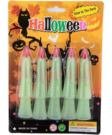 10Pcs False Nails Costume Prop Nails Halloween Luminous Witch Fingers Fake Finger False Witch Nails Witch Finger Fake Nails Halloween Costume Nails Fake Finger False Witch Nails Green - Buy Online on GoSupps.com